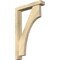 Ekena Millwork Westlake Block Rough Sawn Bracket w/ Offset Brace, Douglas Fir, 4"W x 20"D x 32"H BKT0402X20X32WTL05RDF - alternate 1
